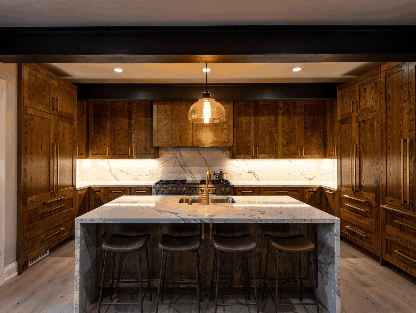 Remodeled home interior representative of projects for Kennesaw, GA homeowners